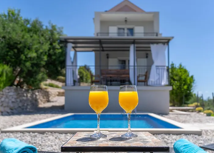 Villa With Sea View - Private Heated Pool Podgora (Split-Dalmatia)