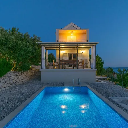 فيلة With Sea View - Private Heated Pool بودغورا