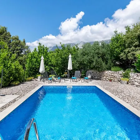 With Sea View - Private Heated Pool Villa Podgora (Split-Dalmatia)